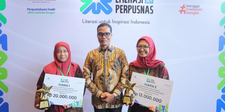 Aceh Raih Dua Penghargaan Nasional pada Festival Literasi Perpusnas 2025