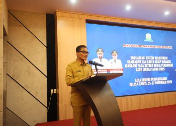 DPKA Gelar Sosialisasi SKKAAD, Dorong Penguatan Keamanan dan Akses Arsip di Seluruh SKPA