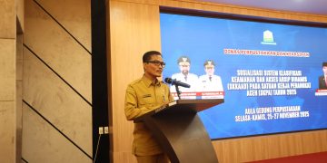 DPKA Gelar Sosialisasi SKKAAD, Dorong Penguatan Keamanan dan Akses Arsip di Seluruh SKPA