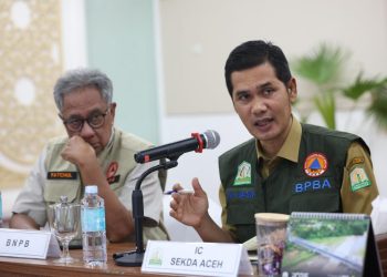 Sekda Aceh Paparkan Dampak Bencana dan Tekankan Pembukaan Jalur Laut dan Udara untuk Percepat Distribusi Logistik