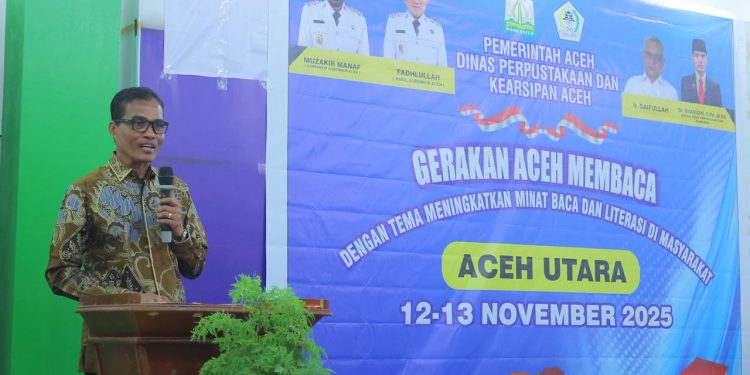 DPKA Gelar Kegiatan Gerakan Aceh Membaca di Kabupaten Aceh Utara