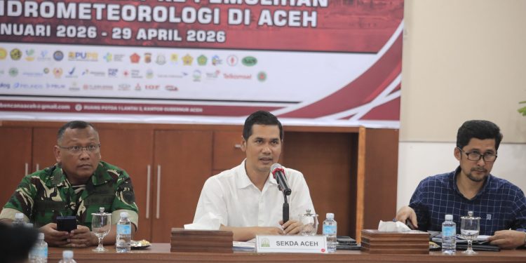 Sekda Aceh Instruksikan Percepatan Huntara dan Stok Logistik Harus Siap Sebelum Ramadhan