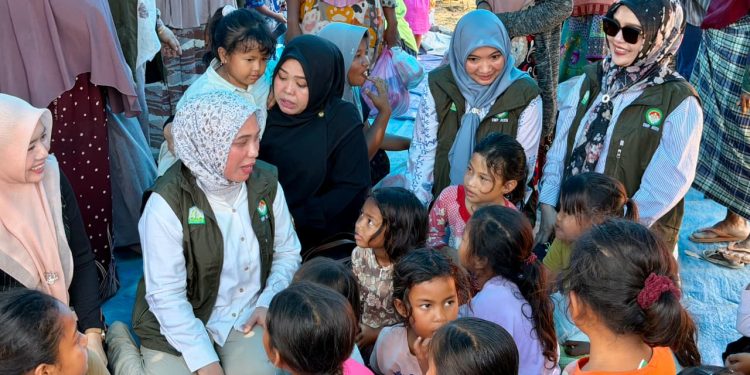 DWP Aceh Salurkan Bantuan Pemulihan Pascabencana dan Tinjau Sekolah Terdampak di Aceh Timur
