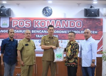 Sekda Aceh Terima 100 Ton Beras untuk Korban Bencana Aceh dari Pemkab Konawe