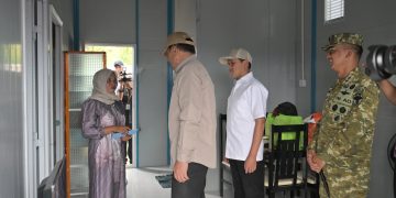 Wagub Aceh Bersama Menko Polkam Resmikan Hunian Tetap Korban Bencana di Aceh Utara