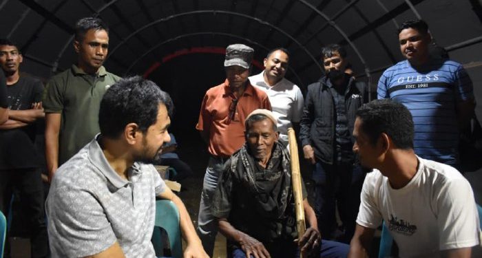 Gubernur Mualem Tinjau Pengungsian Korban Bencana Hidrometeorologi di Sawang Aceh Utara