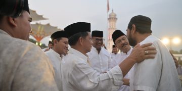 Mendagri, Mensos, Gubernur, serta Forkopimda Aceh Buka Puasa Bersama di Masjid Raya Baiturrahman