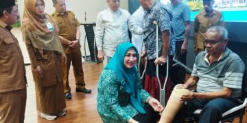 36 Mustahik Terima Bantuan Kaki Palsu dari Baitul Mal Aceh, Total Bantuan Capai Rp600 juta