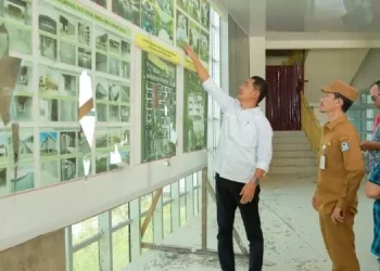 Sekda Aceh Didampingi Bupati Aceh Barat Tinjau Gedung RS Regional Meulaboh