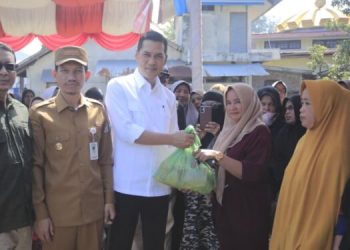 Sekda Aceh Tinjau Gerakan Pangan Murah di Meulaboh, Pastikan Stabilitas Harga Pangan Selama Ramadan