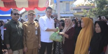Sekda Aceh Tinjau Gerakan Pangan Murah di Meulaboh, Pastikan Stabilitas Harga Pangan Selama Ramadan