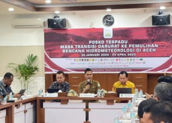 Tindaklanjuti Hasil Monev TKD 2026, Sekda Aceh Kumpulkan 15 SKPA
