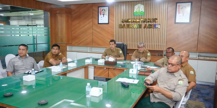 Siaga Bencana Hidrometeorologi, Sekda Aceh Instruksikan Posko Aktif 24 Jam hingga 20 April 2026