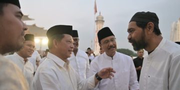 Mendagri, Mensos, Gubernur, Wagub serta Forkopimda Aceh Buka Puasa Bersama di Masjid Raya Baiturrahman