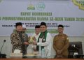 Wagub Aceh Buka Rakor MPU se-Aceh 2026, Tekankan Peran Strategis Ulama dalam Menjaga Syariat dan Stabilitas Sosial