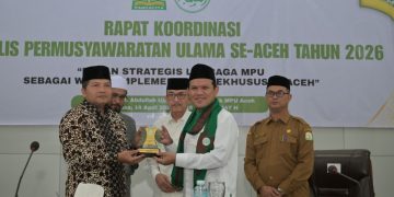 Wagub Aceh Buka Rakor MPU se-Aceh 2026, Tekankan Peran Strategis Ulama dalam Menjaga Syariat dan Stabilitas Sosial
