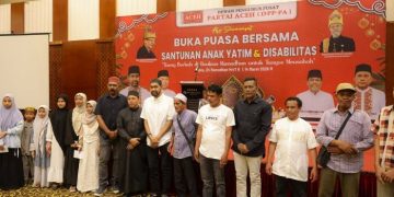 Gubernur Aceh Buka Puasa Bersama dan Santuni Anak Yatim serta Penyandang Disabilitas