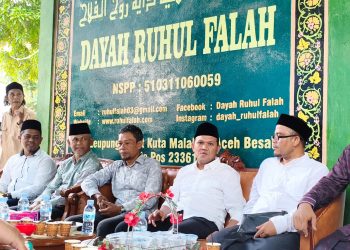 WAGUB ACEH HADIRI HAUL KE-12 TGK. H. IBRAHIM BIN HASYIM, PENDIRI DAYAH RUHUL FALAH