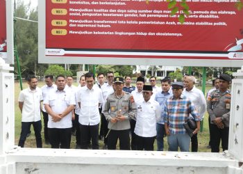 Tinjau Titik Perusakan Kantor Gubernur, Kapolda Aceh: Unjukrasa Tak Dilarang, Merusak Itu Melanggar Hukum