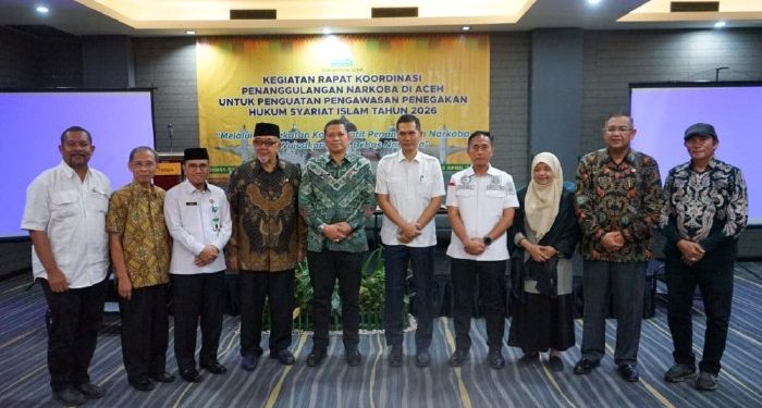 Sekda Aceh Buka Rakor Penanggulangan Narkoba 2026