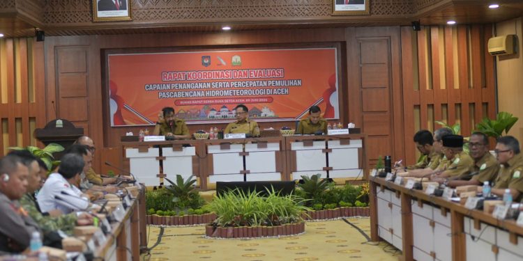 Di Hadapan Mendagri,  Mualem Minta Percepatan Pemulihan Sawah dan Infrastruktur