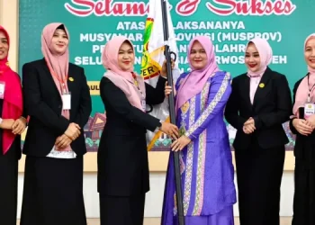 Mukarramah Fadhlullah Terpilih Aklamasi Pimpin PERWOSI Aceh Periode 2026–2030