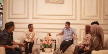 Sekda Aceh Terima Tim Pendataan Sensus Ekonomi 2026