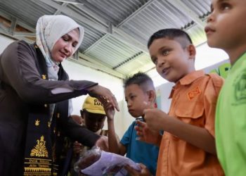 Kak Na Rayakan Peringati Hari Anak Nasional Bersama Anak-Anak Spesial di SLB Negeri Pembina