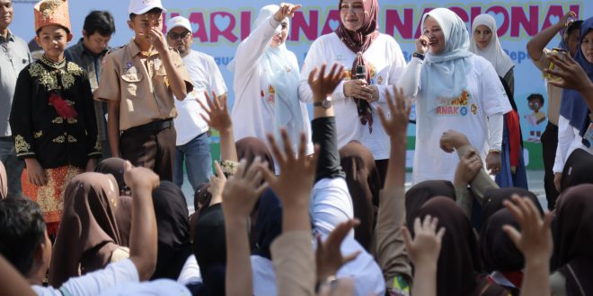 Peringati Hari Anak Nasional, Kak Na Ajak Anak Aceh Lestarikan Permainan Tradisional