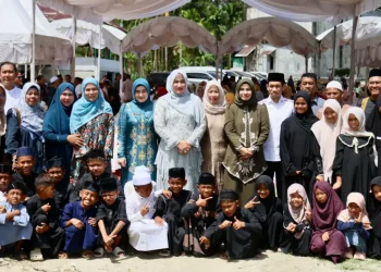 Ketua PKK Aceh Gelar Open House Idul Adha di Pedalaman Aceh Barat