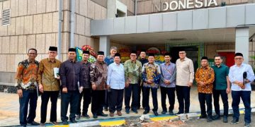 Kawal Wakaf Blangpadang, Pemprov Aceh dan Ulama Temui BWI Pusat