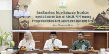 Pemerintah Aceh Gelar Rakor Budaya, Ajak Masyarakat Tingkatkan Penggunaan Bahasa dan Aksara Aceh