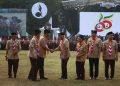 Sekda Aceh Terima Lencana Melati, Penghargaan Tertinggi Gerakan Pramuka