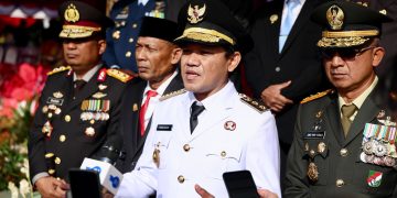 Pimpin Upacara HUT RI ke-81, Wagub Aceh Serukan Jaga Perdamaian dan Wujudkan Aceh Sejahtera